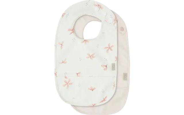 Bib W Pocket, 2pack - Windflower Creme Blossom Pink product image