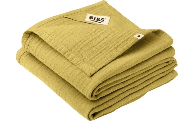 Bibs cuddle cloth muslin 70x70 cm mustard product image