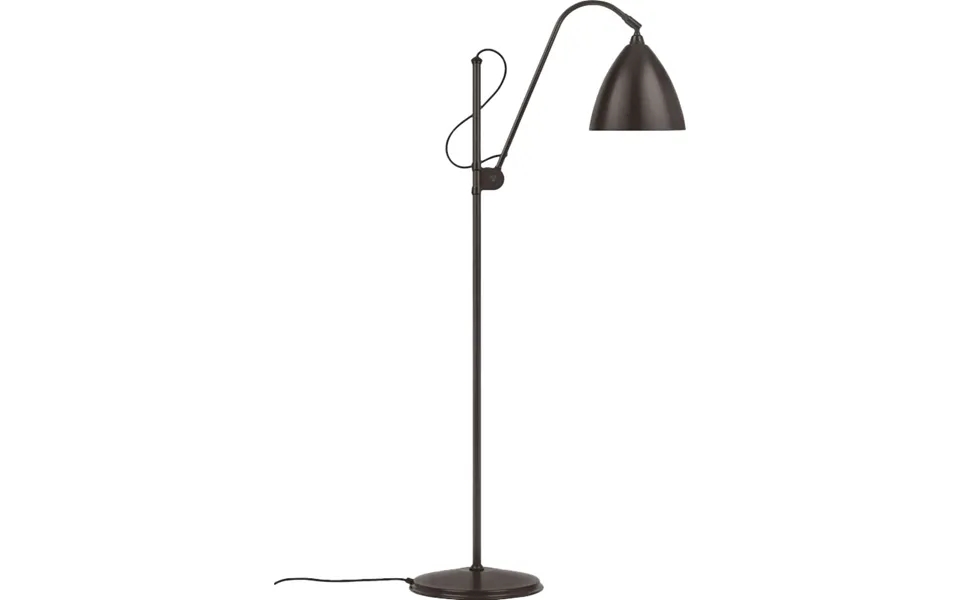 Bl3 Floor Lamp Ø21 M - Black Brass Base