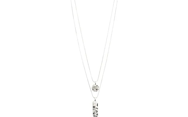 Blink Recycled Necklace 2in-1 Silver-plated product image