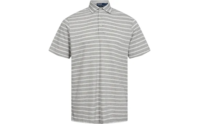 Classic Fit Striped Jersey Polo Shirt product image