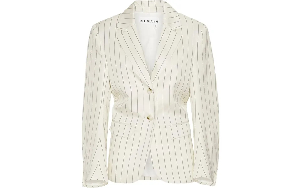 Drapy Striped Blazer