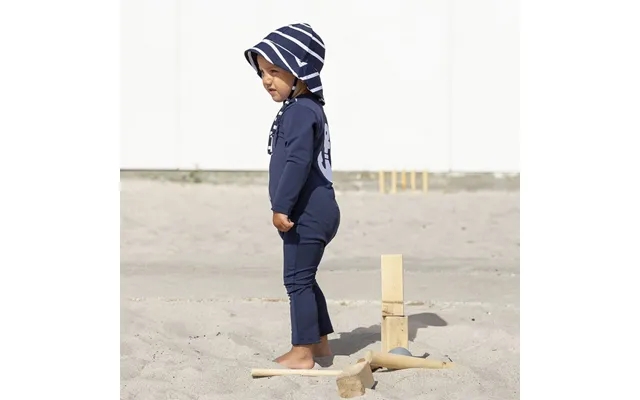 Frey Sun Hat - Blue White product image