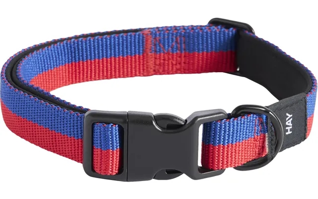 Hay Dogs Collar Flats M-red - Blue product image