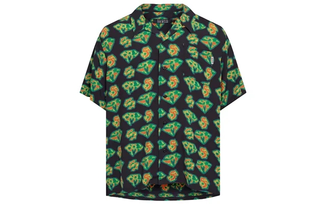 Heat map camp collar shirt product image