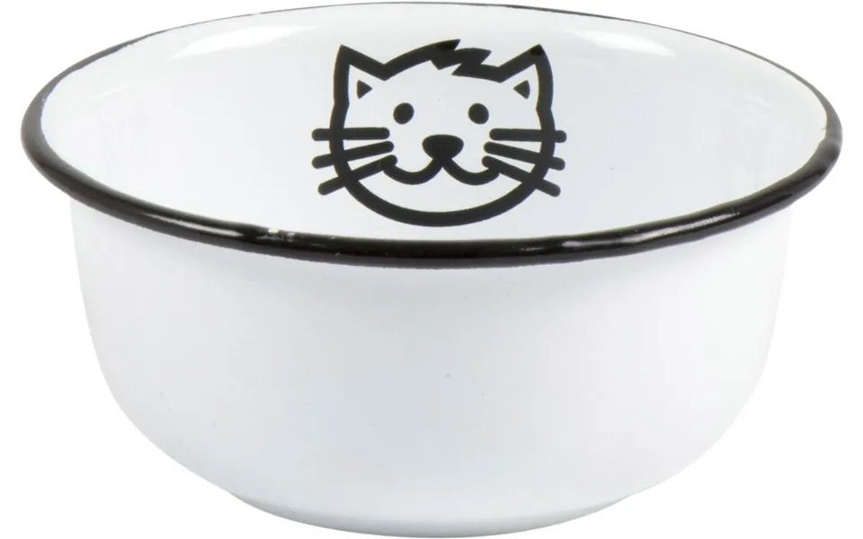 Cat Bowl Enamel