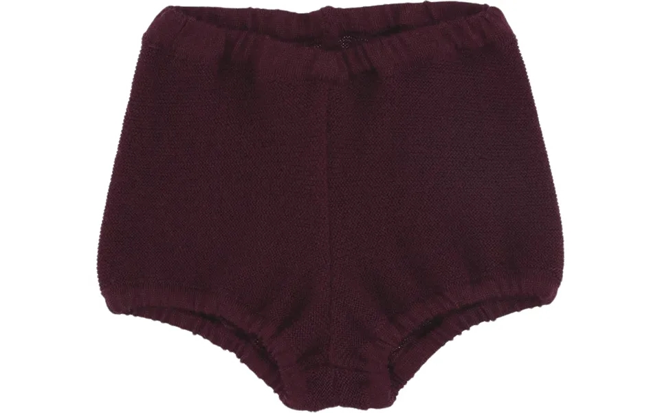 Crystal Wool Knit Bloomers Maroon 56 62