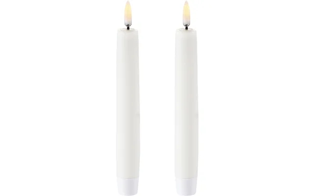 Led Taper Candle Twin Pack - Nordic White product image