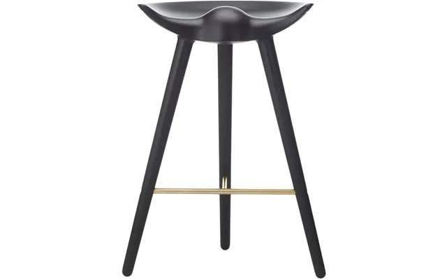 Ml 42 table stool black-stained beech brass product image