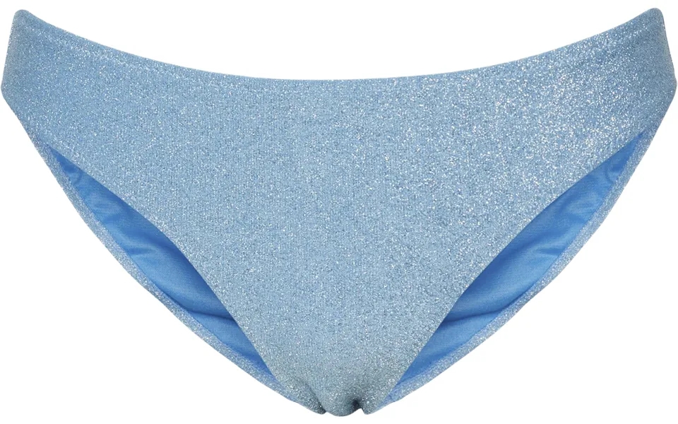 Pieces lady bikini lower pcbling - alaskan blue silver lurex