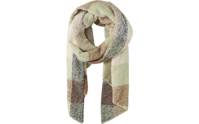 Pcpyron Checked Long Scarf Noos Bc product image