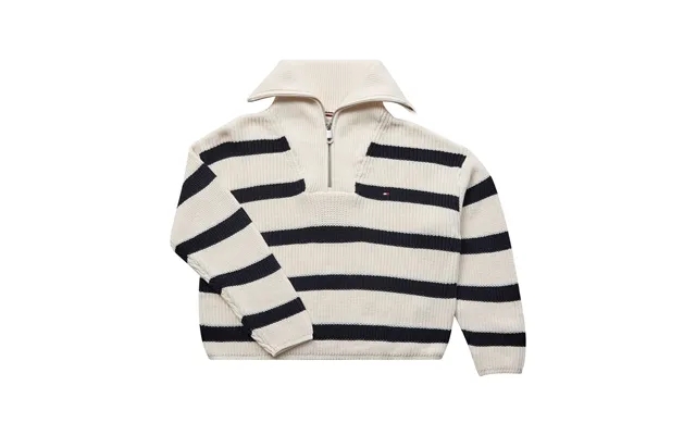 Stripe Half Zip Sweater product image