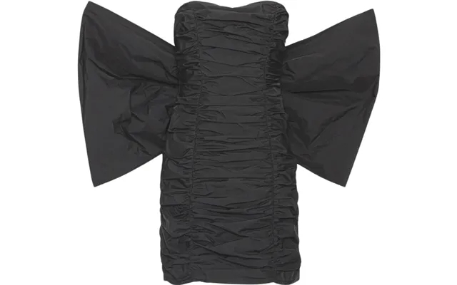 Taft Pleated Mini Bow Dress product image