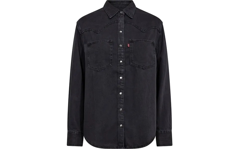 Teodora Western Shirt Dark Åge