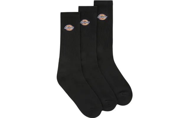 Valley coarse embroidered sock black product image