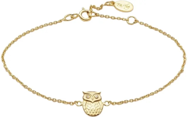Wisdom bracelet vermeil 925 sterling silver gold plated 2.5 Micron product image