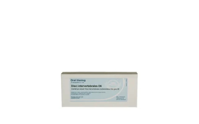 Allergica disciplinary intervertebrales d6 - 10 x 1 ml product image