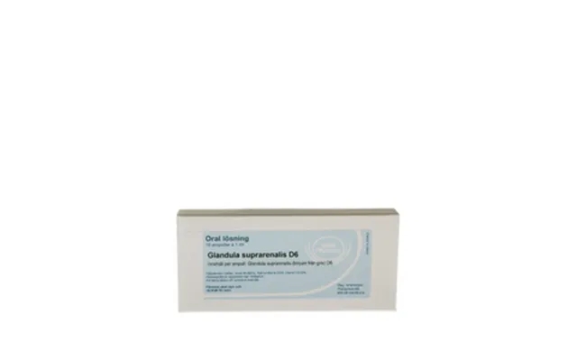 Allergica Glandula Suprarenalis D6 - 10 X 1 Ml product image