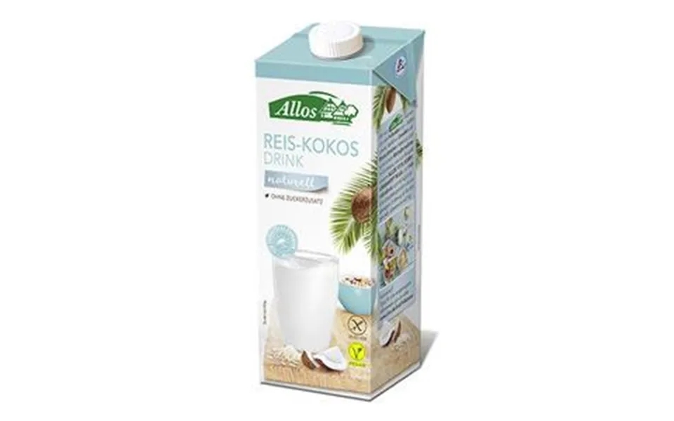 Rice coconut drink økologisk - 1 liter