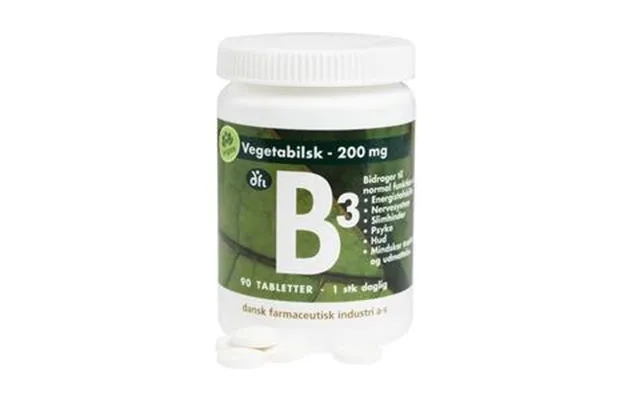 B3-vitamin, 200 mg - 90 pill. product image