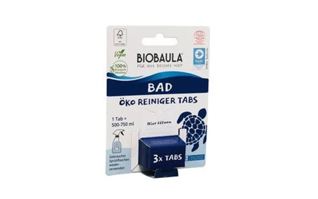 Biobaula Rengøringstabs. Bad - 3 Tabs product image