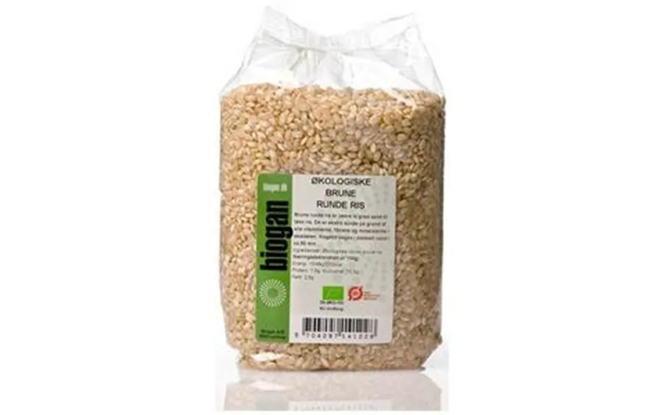 Biogan brown rice round ø - 1 kg