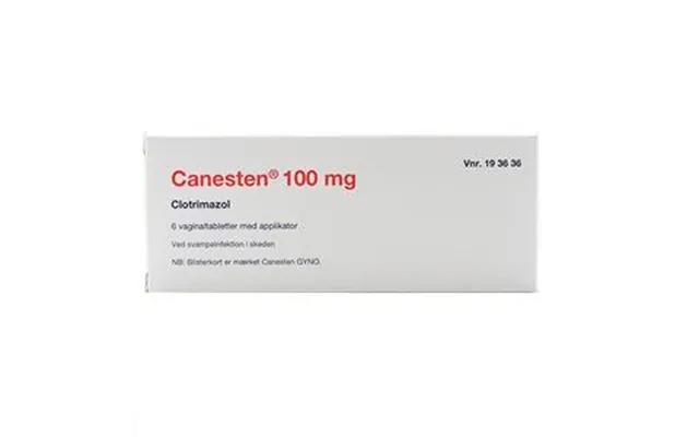 Canesten 2care4 100 mg vaginaltabletter - 6 paragraph. product image