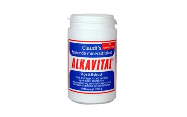 Claudi's Brusende Mineraltilskud Alkavital - 250 Gram product image