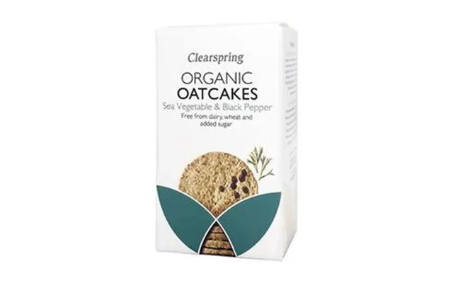 Clear spring oat biscuits seaweed & black pepper ø - 200 g product image