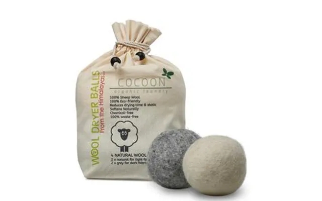 Cocoon organic laundry wool balls 4 paragraph product image