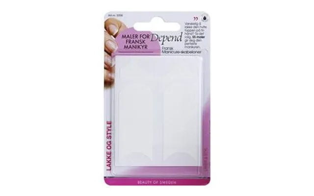 The depend french manicure templates product image