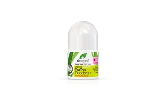 Dr. Organic Tea Tree Roll-on Deodorant - 50 Ml product image