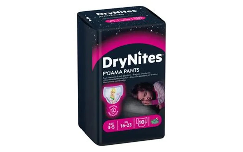 Drynites Girl 3-5 År - 10 Stk.