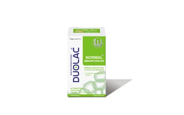 Duolac Normal Immunforsvar - 40 Tyggetabl. product image