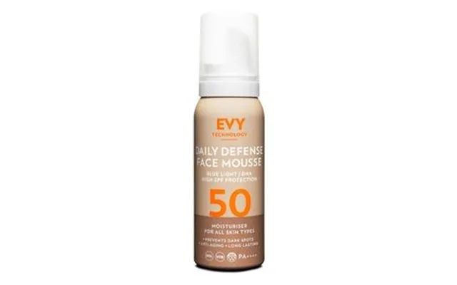 Evy daily defense uv face mousse spf50 - 75 ml. product image