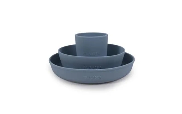 Filibabba Silikone Spisesæt - Powder Blue product image
