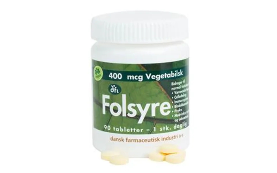 Folsyre, 400 Mcg - 90 Tabl.