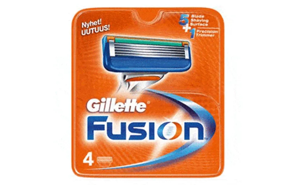 Gillette Fusion Barberblade - 4 Paragraph.