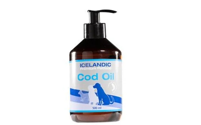 Iceland pet cod oil 100% ren - 500 ml product image