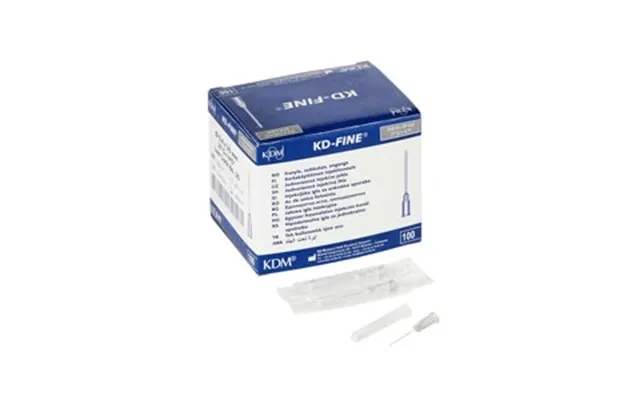Kd fine needle 24g x 1 0,55x25mm lilla - 100 paragraph. product image