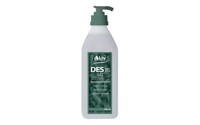 Life hand disinfection gel 85% m. Pumpe - 600 ml. product image