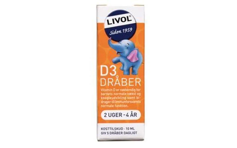 Livol D-droplets 2 Uger - 4 Year