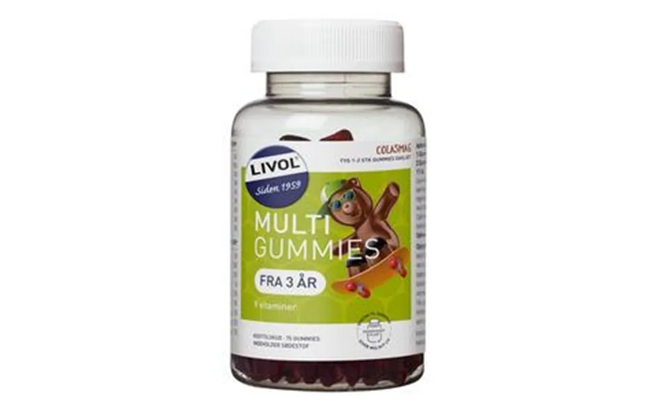 Livol vitamin gummies, cola - 75 paragraph.