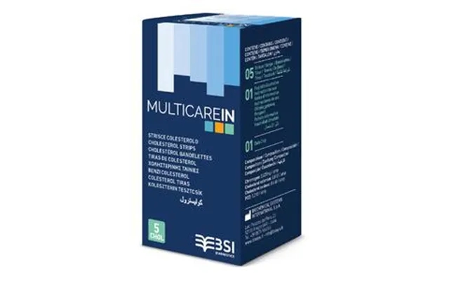 Multicare In, Kolesterol Test - 5 Stk. product image