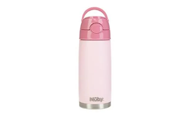 Attain city thermos with straw - pink product image