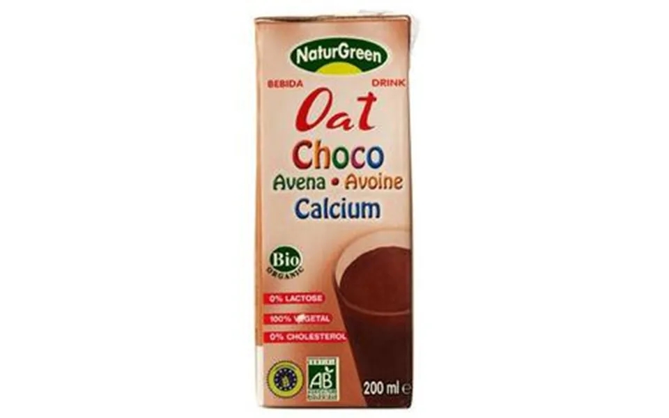 Naturgreen cacao oat drink m. Calcium - 200 ml.