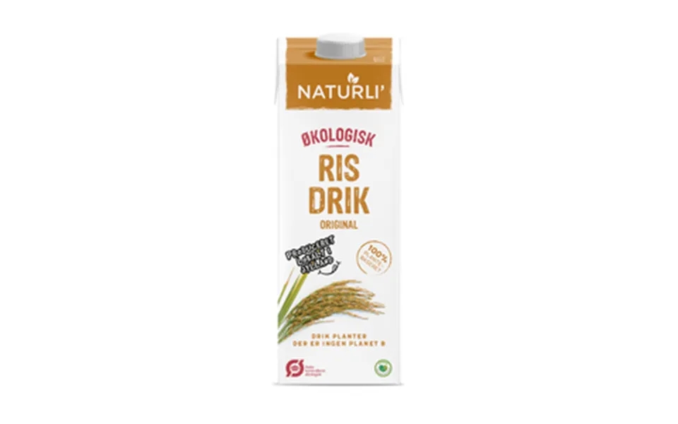 Naturli rice drinks ø - 1 liter