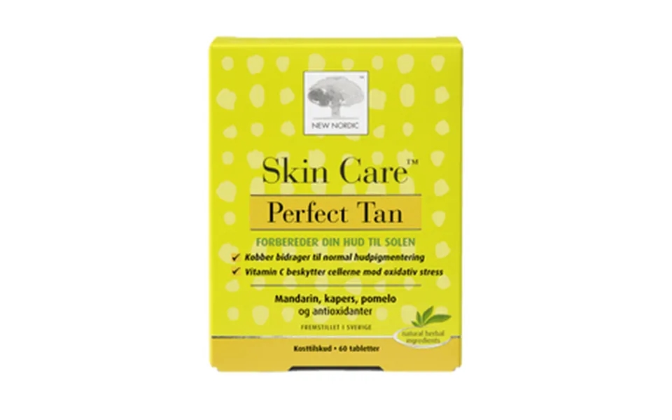 New Nordic Skin Care Perfect Tan - 60 Pill.