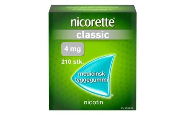 Nicorette Tyggegummi Classic , 4 Mg - 210 Stk product image