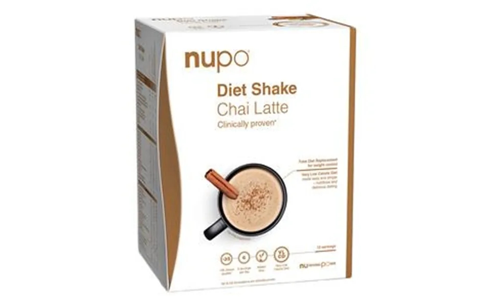 Nupo Diet Shake Chai Latte - 384 G.